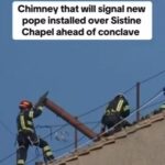 Vatican Installs Sistine Chapel Chimney Ahead Of May 7 Papal Conclave (Video)
