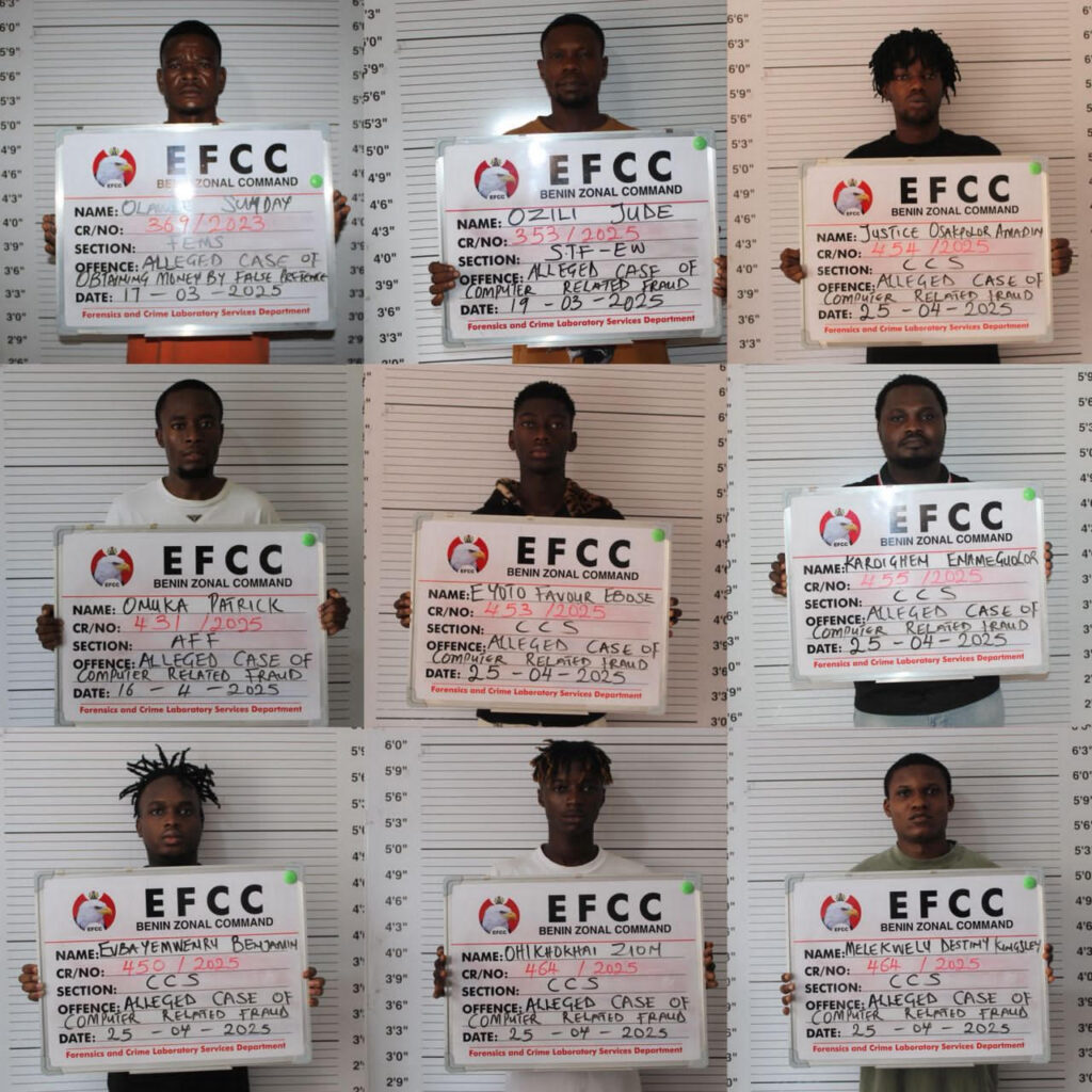 25 Internet Fraudsters Convicted In Benin (Photos)