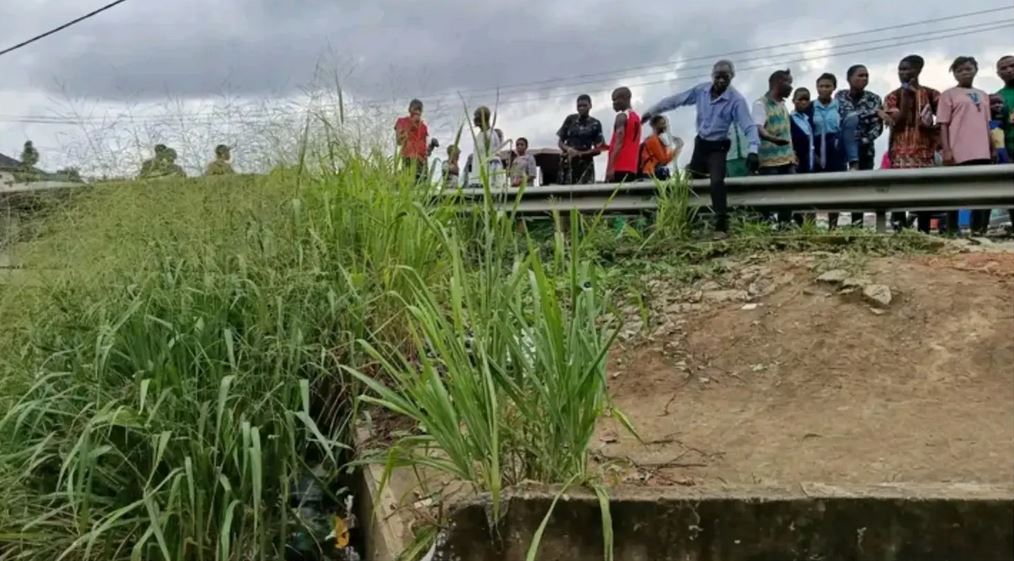 Commotion As Woman Rescued From Committing Su!cide In Aba River