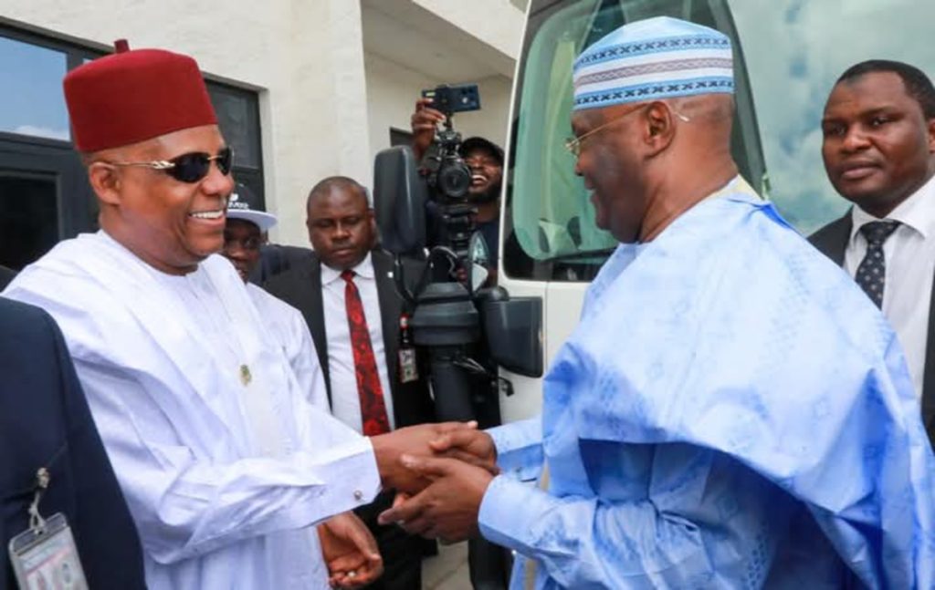 Atiku, Shettima Meet In Jalingo