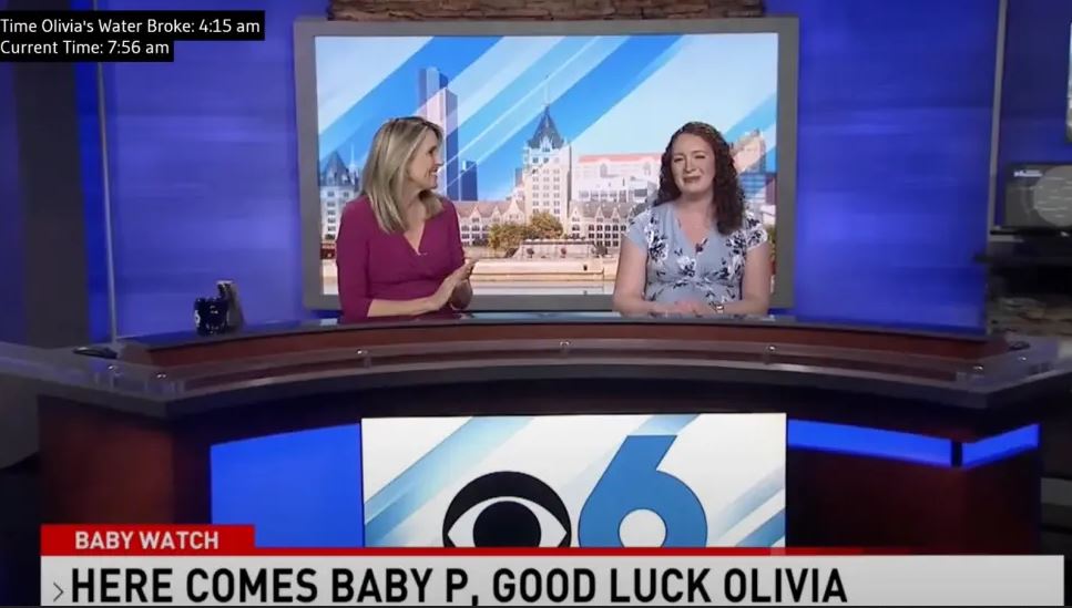 Pregnant News Anchor Finishes Full Broadcast After Water Breaks Live On Air (Video)